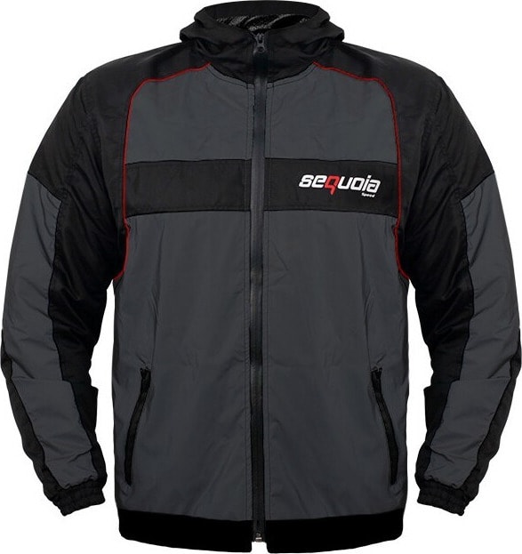 Chaqueta Reflectiva  Firefly II con Protecciones Moto Motociclista Reflectiva Negra/Gris Neon - Moto - Bicicleta - Ciclismo