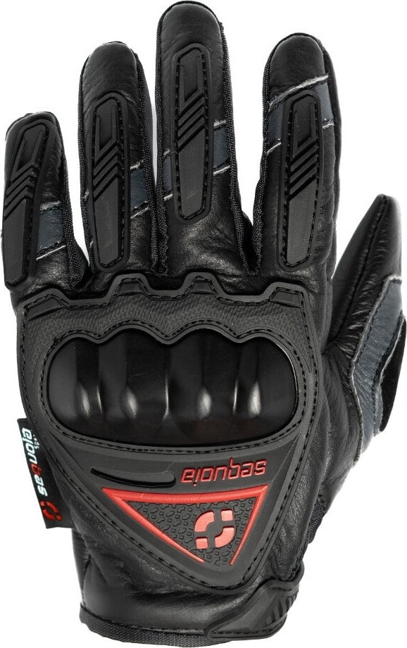 Guantes Caña corta de Cuero Raptor para Moto de Protección
