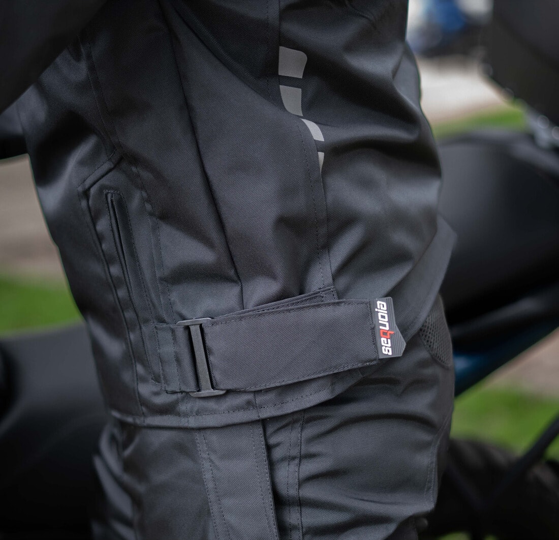 Traje anti fricción Black Pro  de Moto, Impermeable Sequoia Speed