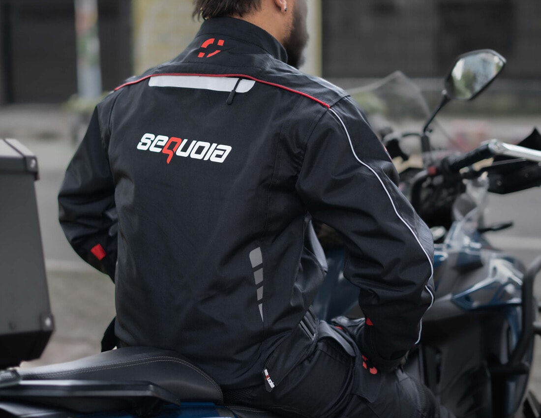 Chaqueta Black Pro - Chaqueta Antifricción de Moto, Impermeable Sequoia Speed