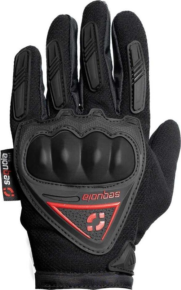 Guantes MX Negros con protección de nudillos