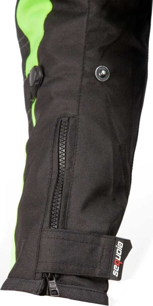 Chaqueta Carrera Green - Antifricción con Protecciones Certificadas e Impermeable 100