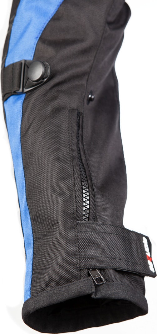 Chaqueta Carrera Blue - Chaqueta Antifricción de Moto, Impermeable Sequoia Speed