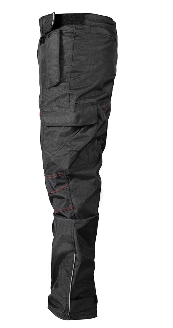 Pantalón BLACK PRO - Pantalón Antifricción impermeable para Motorizado con Protecciones Certificadas