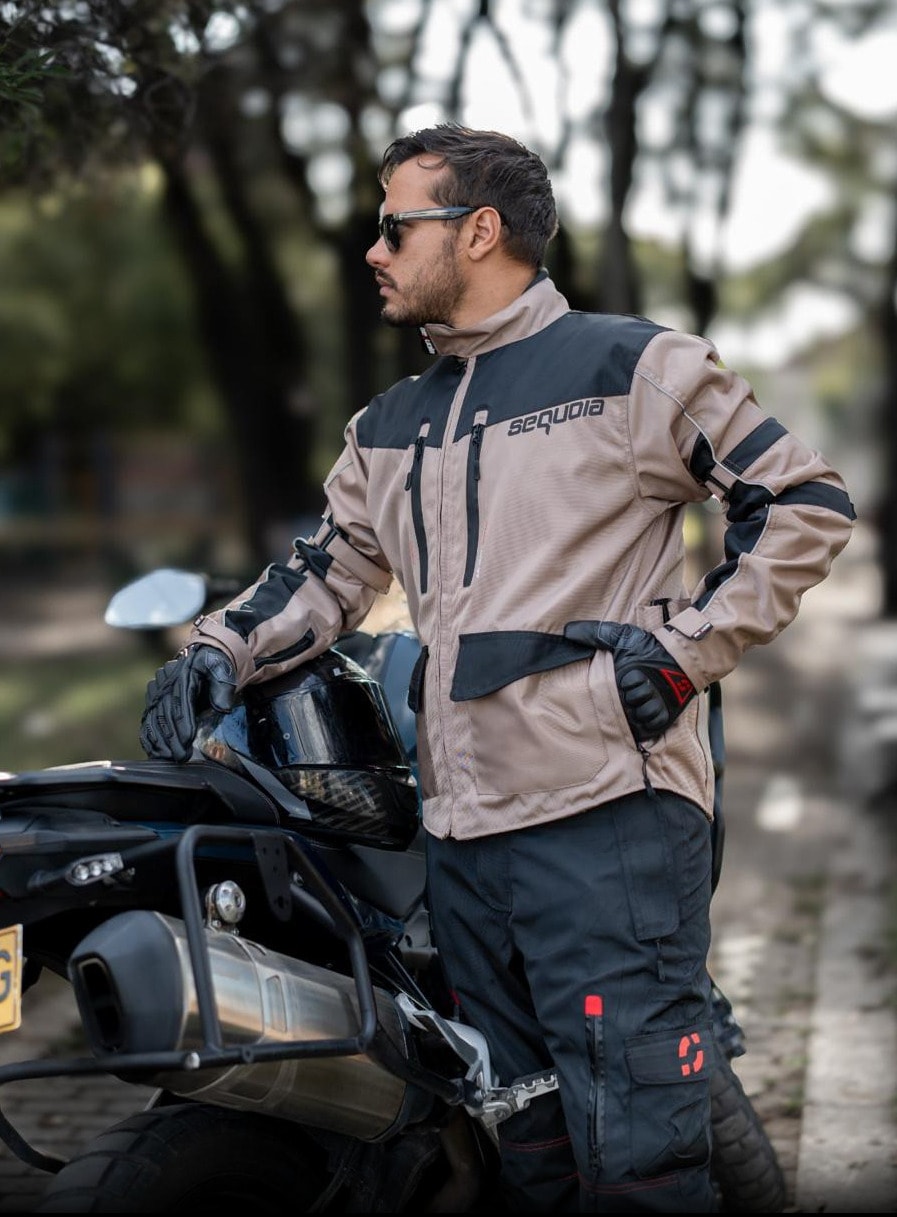 Chaqueta Sahara - Protecciones Certificadas - 100 % Impermeable