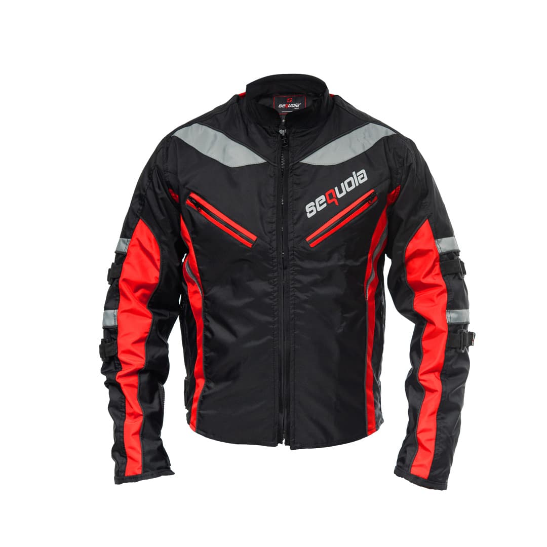 Chaqueta Carrera Red - Antifricción, Protecciones Certificadas e Impermeable