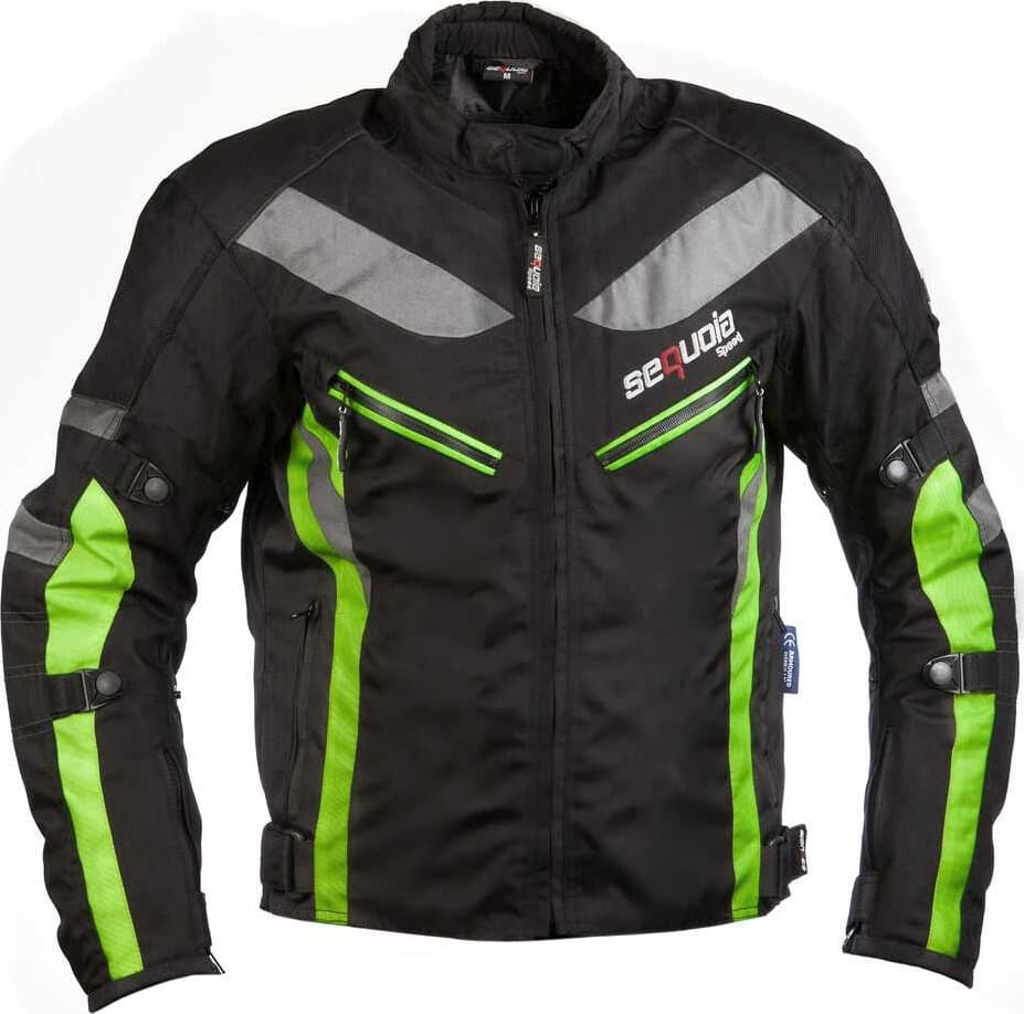 Chaqueta Carrera Green - Antifricción con Protecciones Certificadas e Impermeable 100