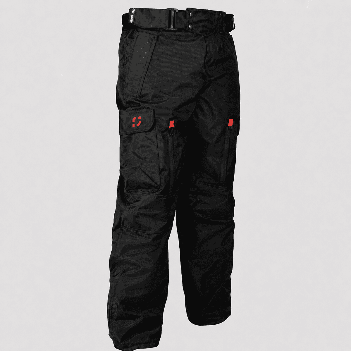 Pantalón BLACK PRO - Pantalón de Protección impermeable para Motorizado con Protecciones Certificadas