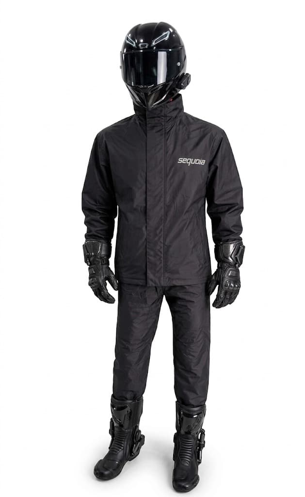 Impermeable tipo sudadera liviano plegable para moto lluvia Colombia