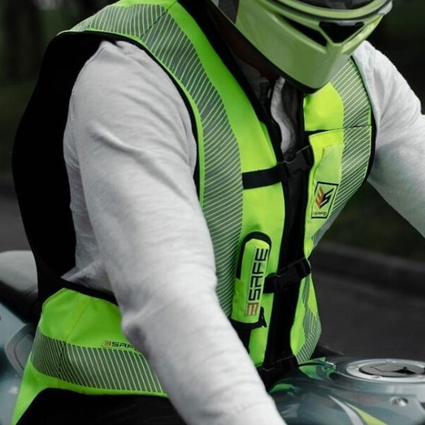Chalecos airbag y accesorios de proteccion para motociclistas profesionales