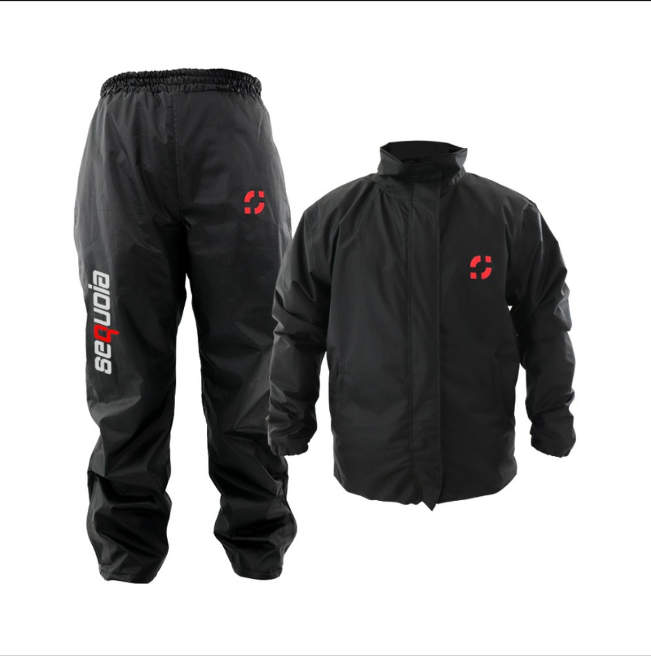 Traje impermeable para moto doble refuerzo costuras termoselladas