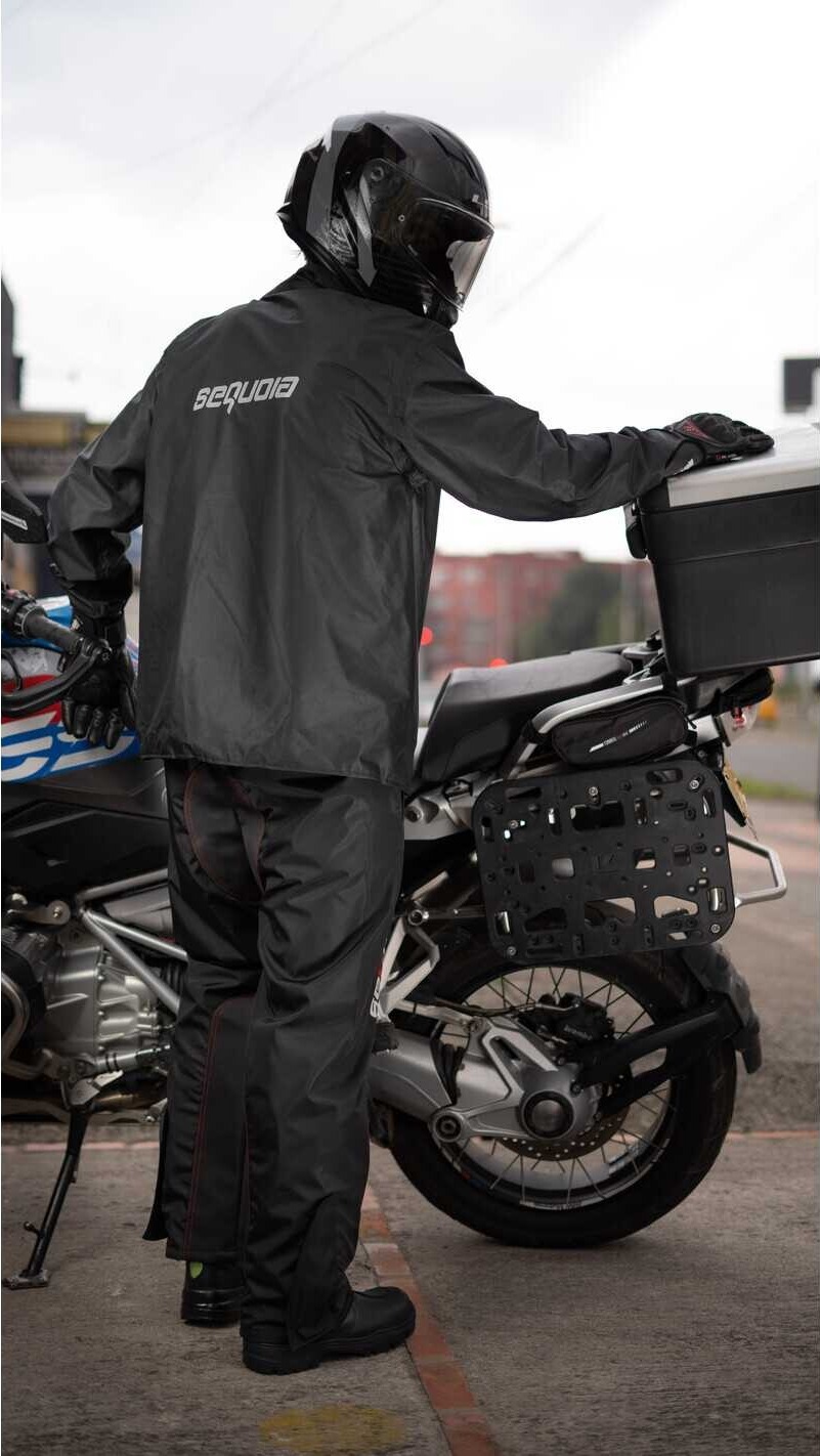 Combo impermeable zapatones para moto proteccion lluvia completa